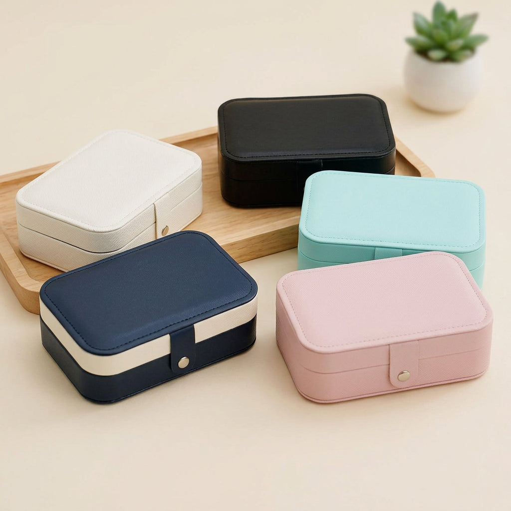 Boîte à bijoux Tilde – compacte, maison & voyage