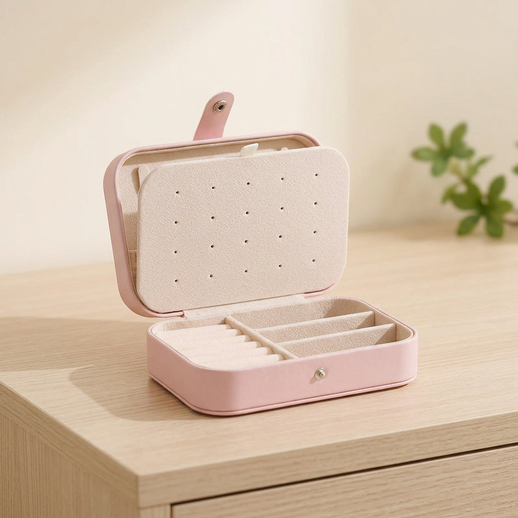 Boîte à bijoux Tilde – compacte, maison & voyage