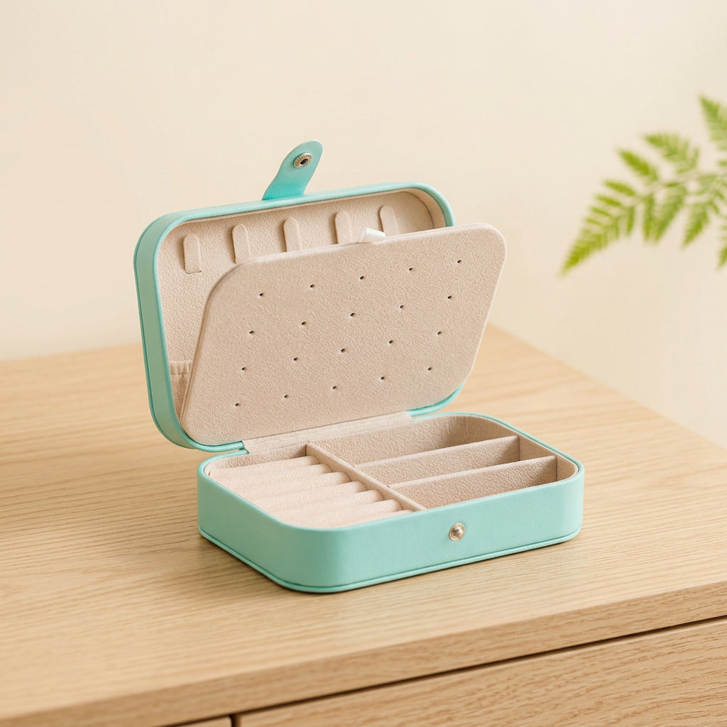 Boîte à bijoux Tilde – compacte, maison & voyage