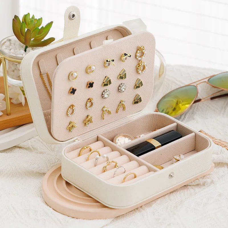 Boîte à bijoux Tilde – compacte, maison & voyage