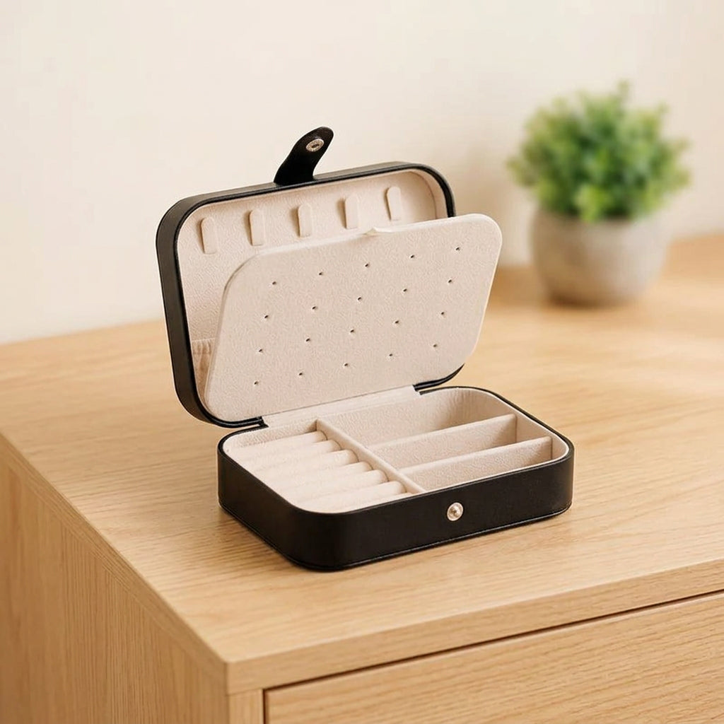 Boîte à bijoux Tilde – compacte, maison & voyage